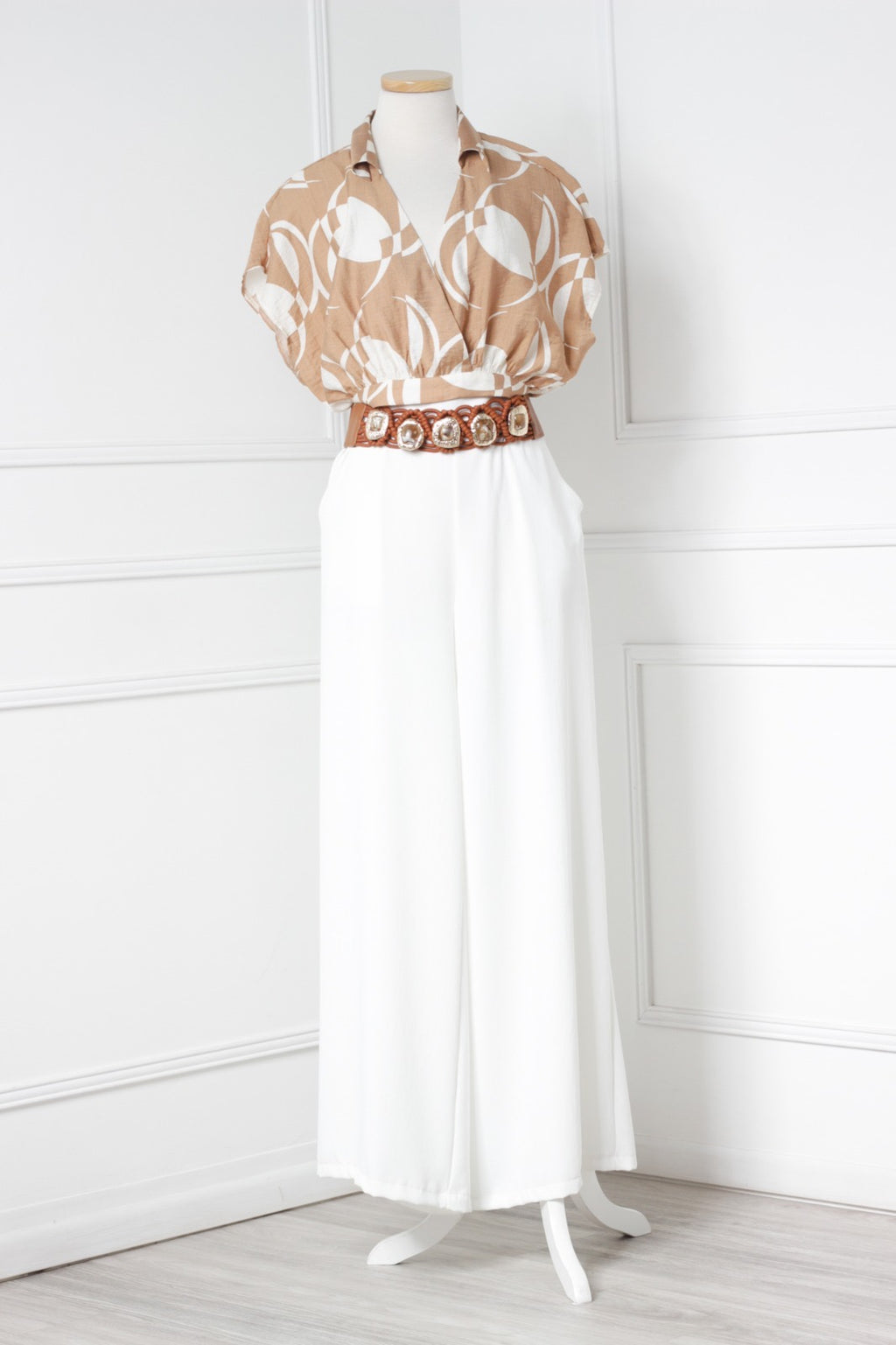 Blusa estampada 100% algodón