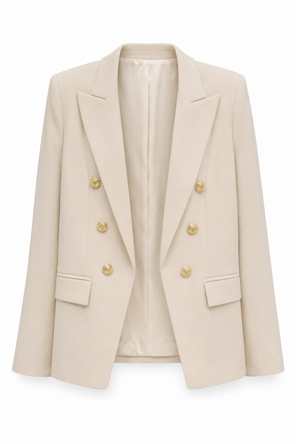 Blazer de Broches beige oscuro