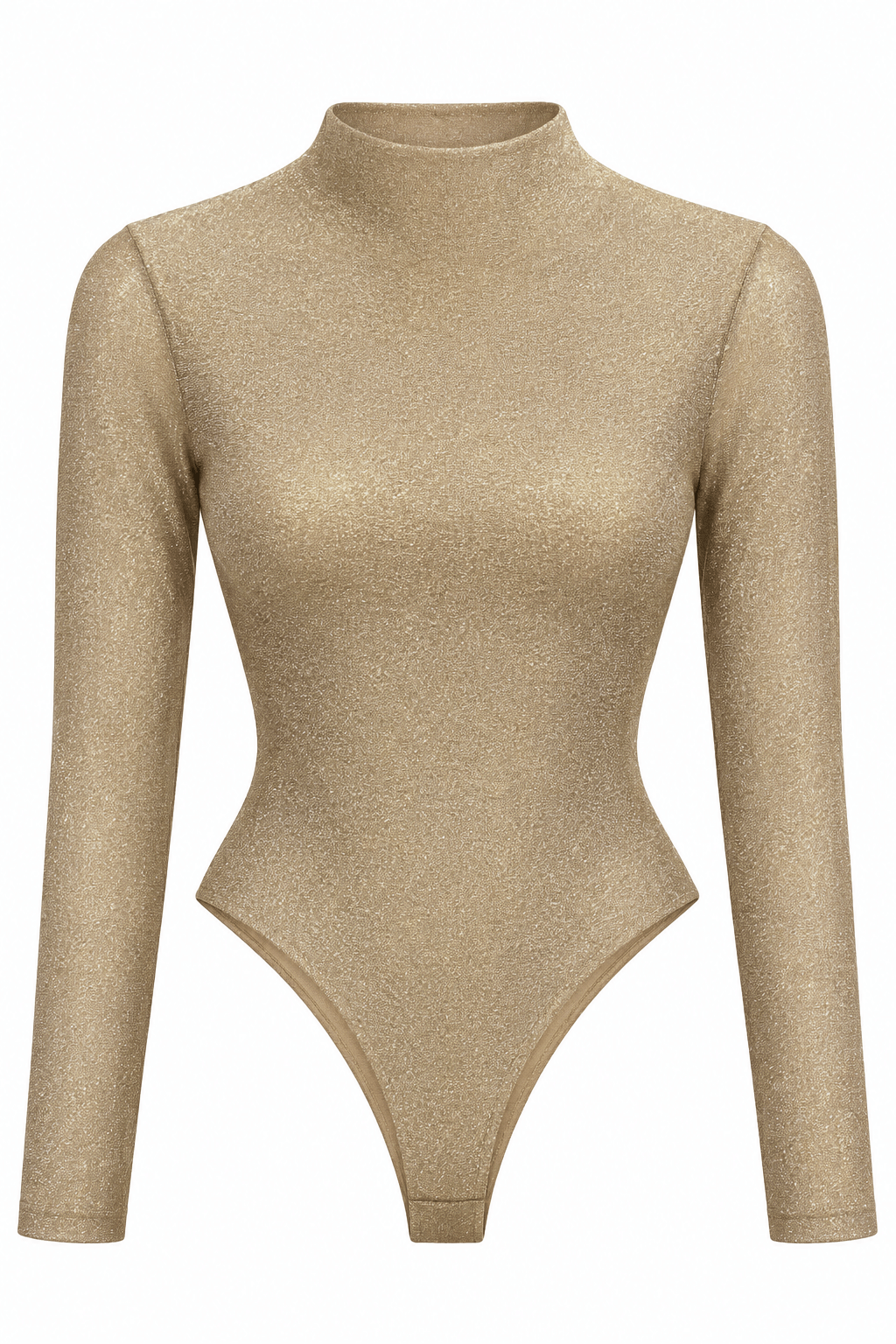 Bodysuit glitter dorado