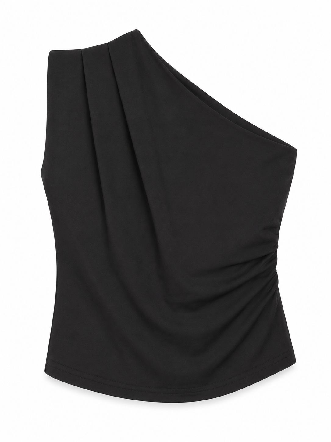 Blusa Negra medio hombro
