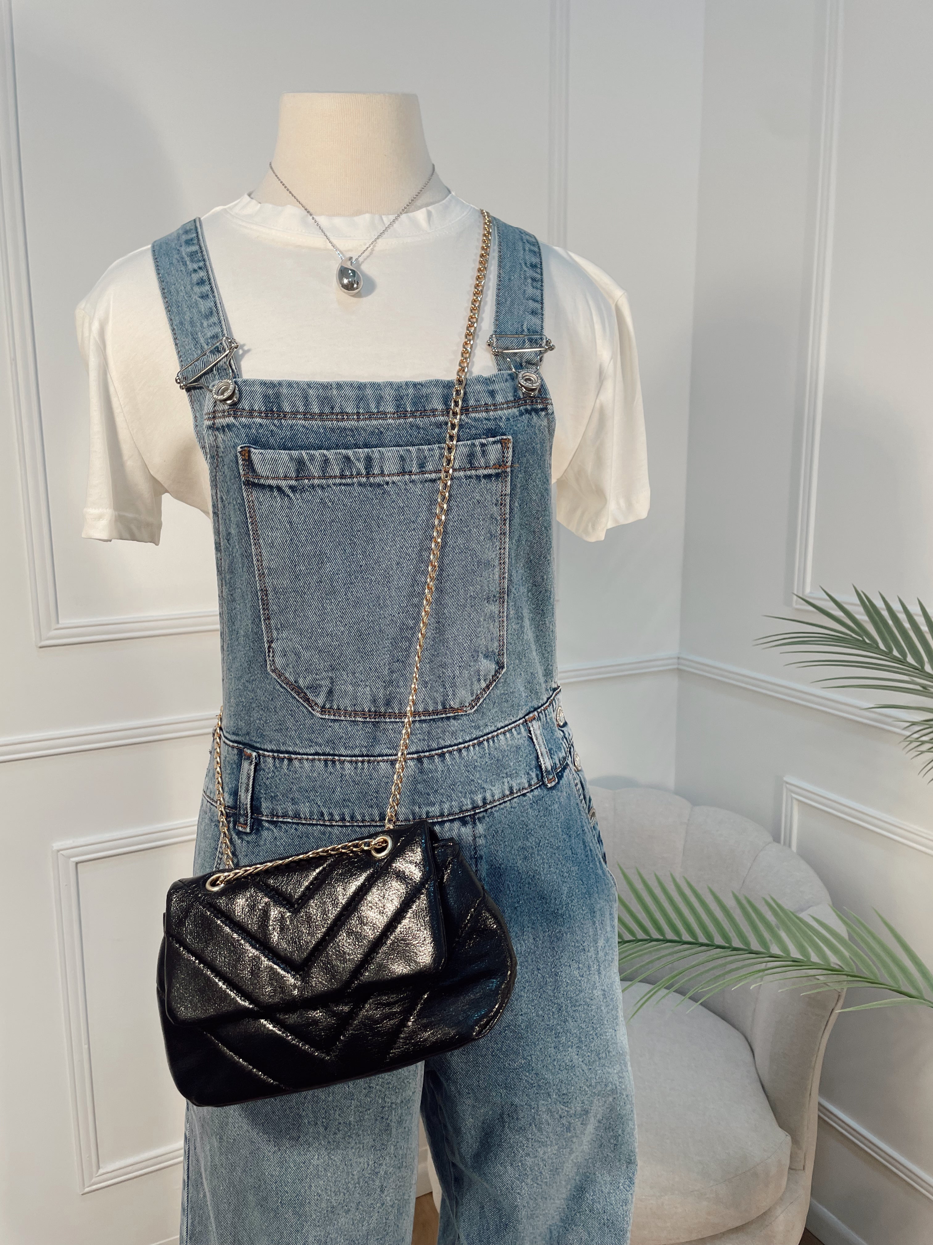 Bolso negro brillante hotsell