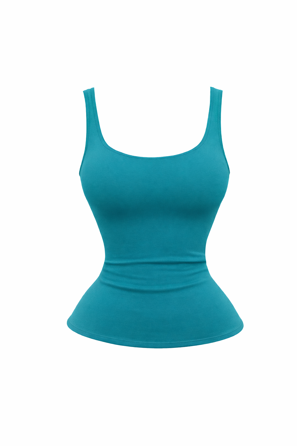 Blusa Turquesa tirante básica