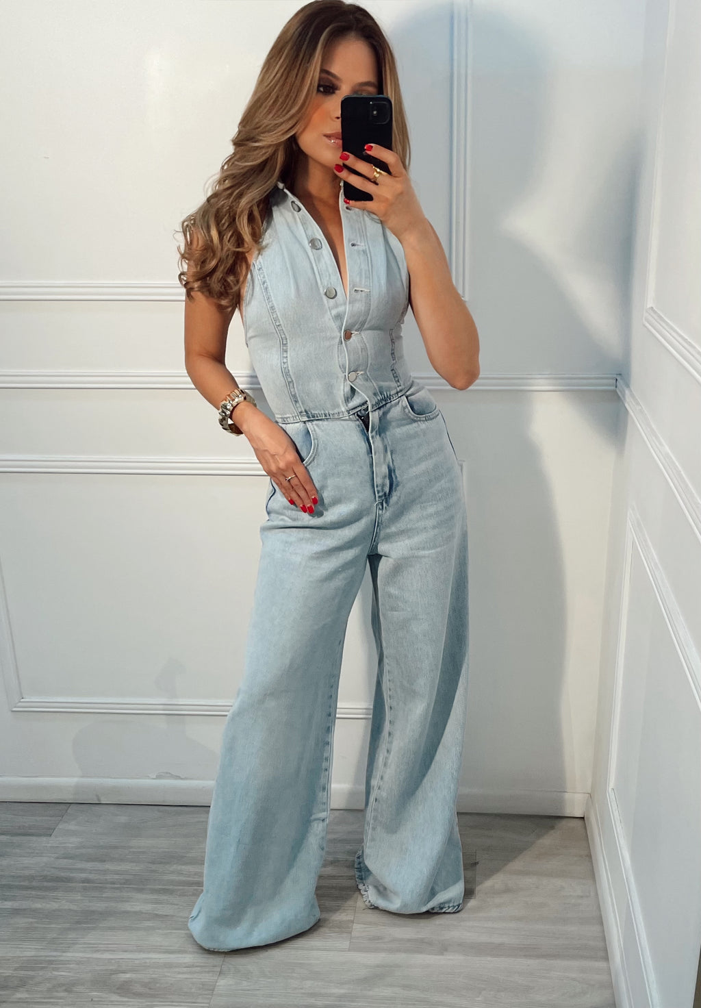 Enterizo de mezclilla