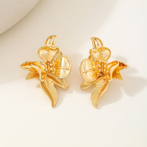Pendientes de flor