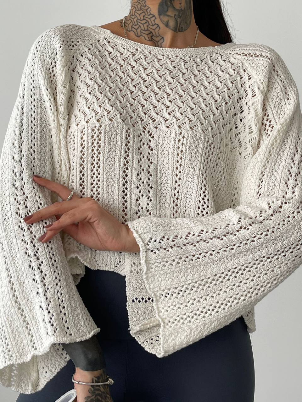 Sweater tejido unitalla