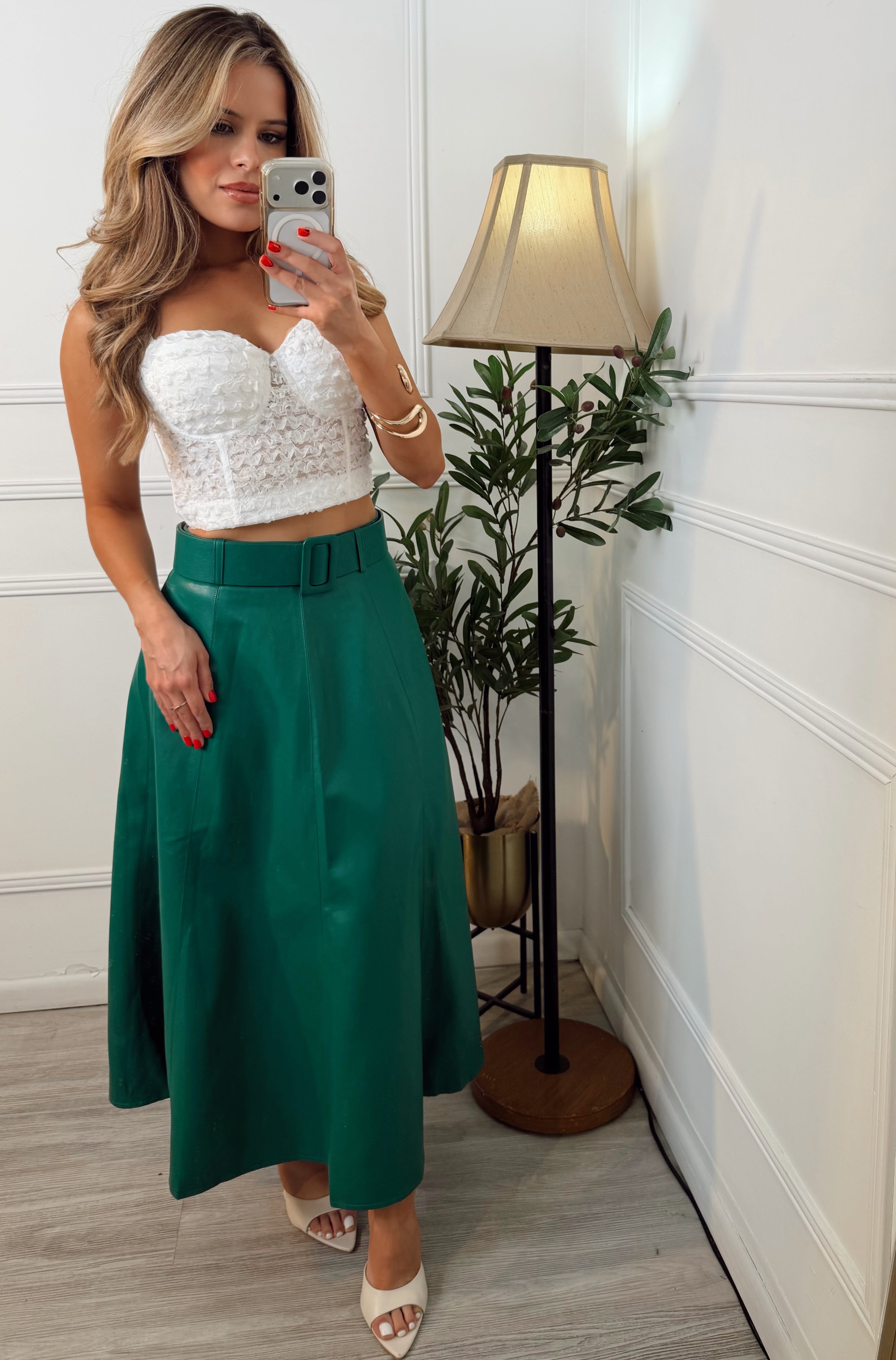 Bustier Blanco