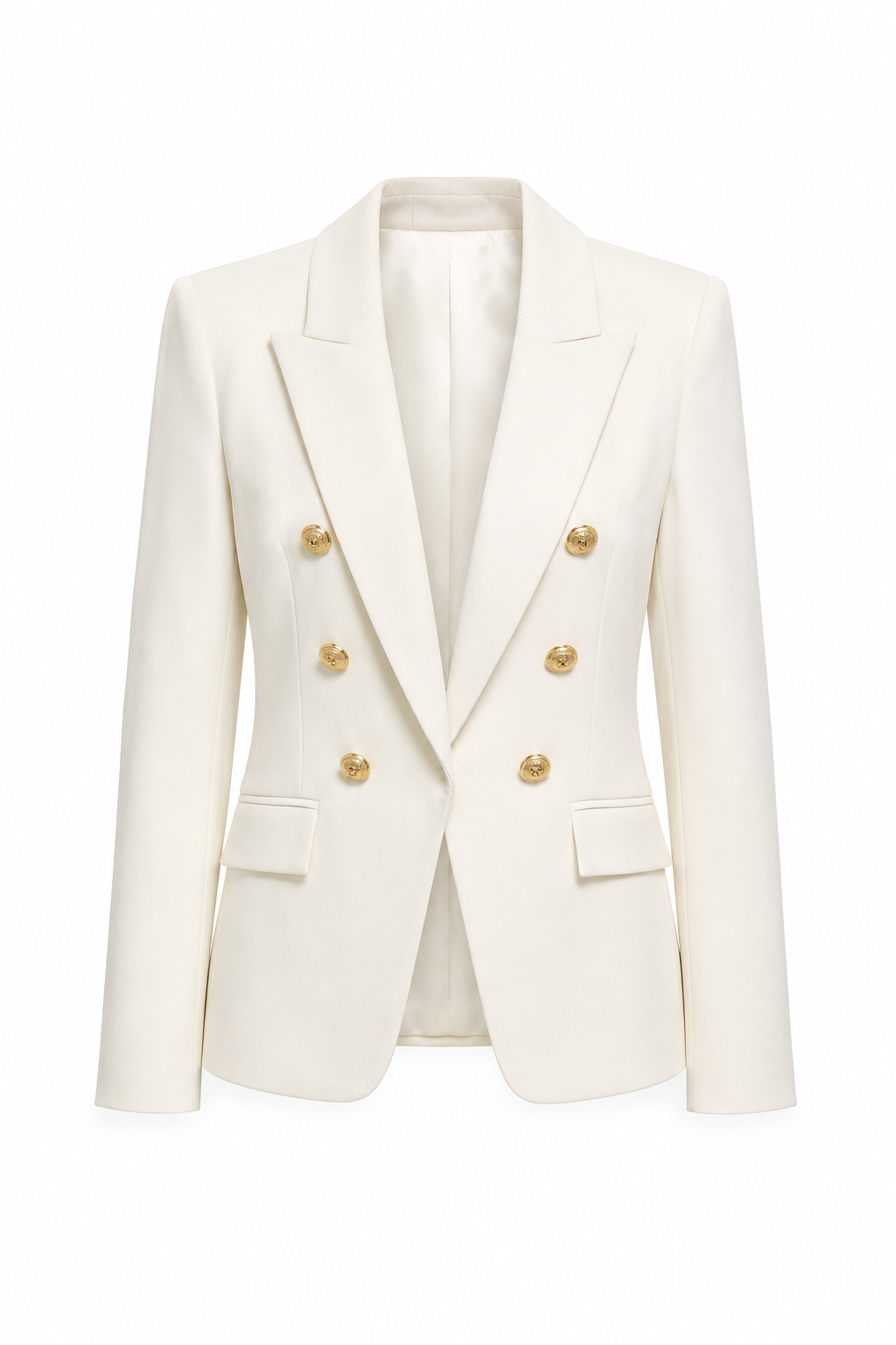 Blazer de Broches beige claro