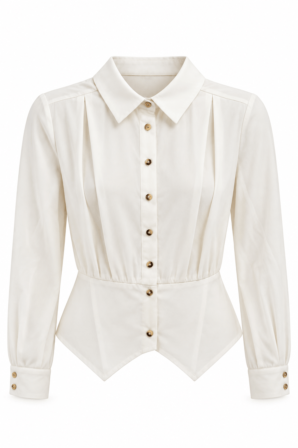 Blusa corset marfil