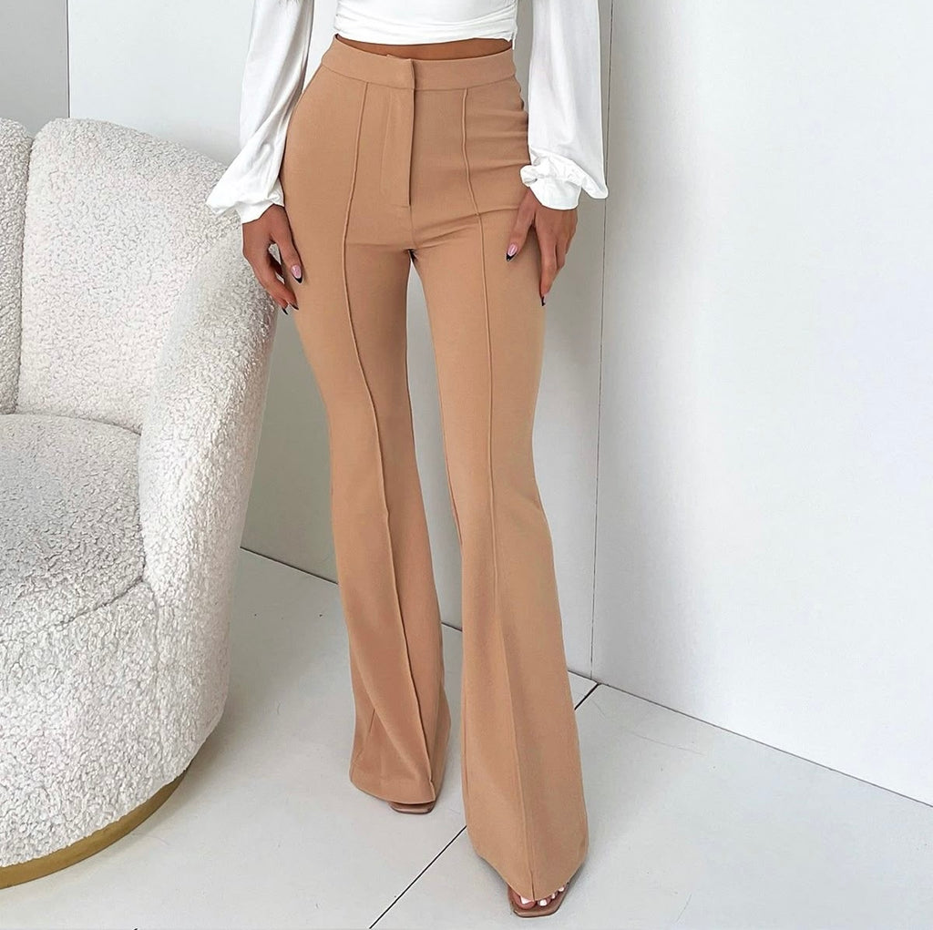 Pantalon beige campana