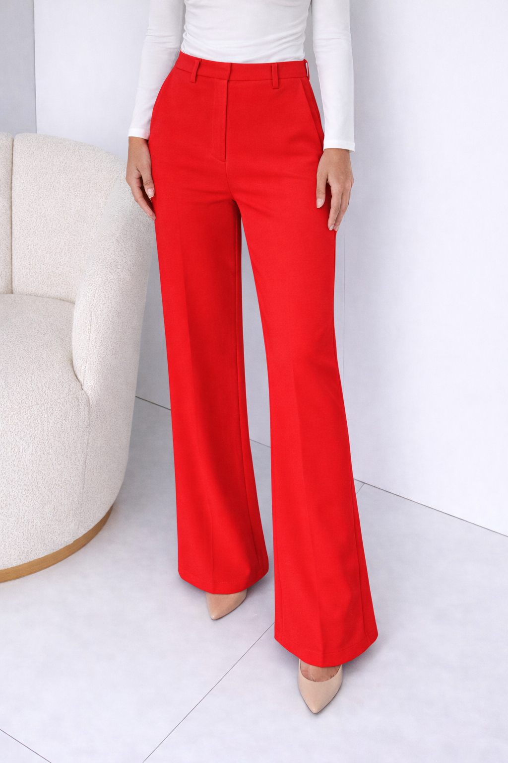 Pantalón Rojo de vestir