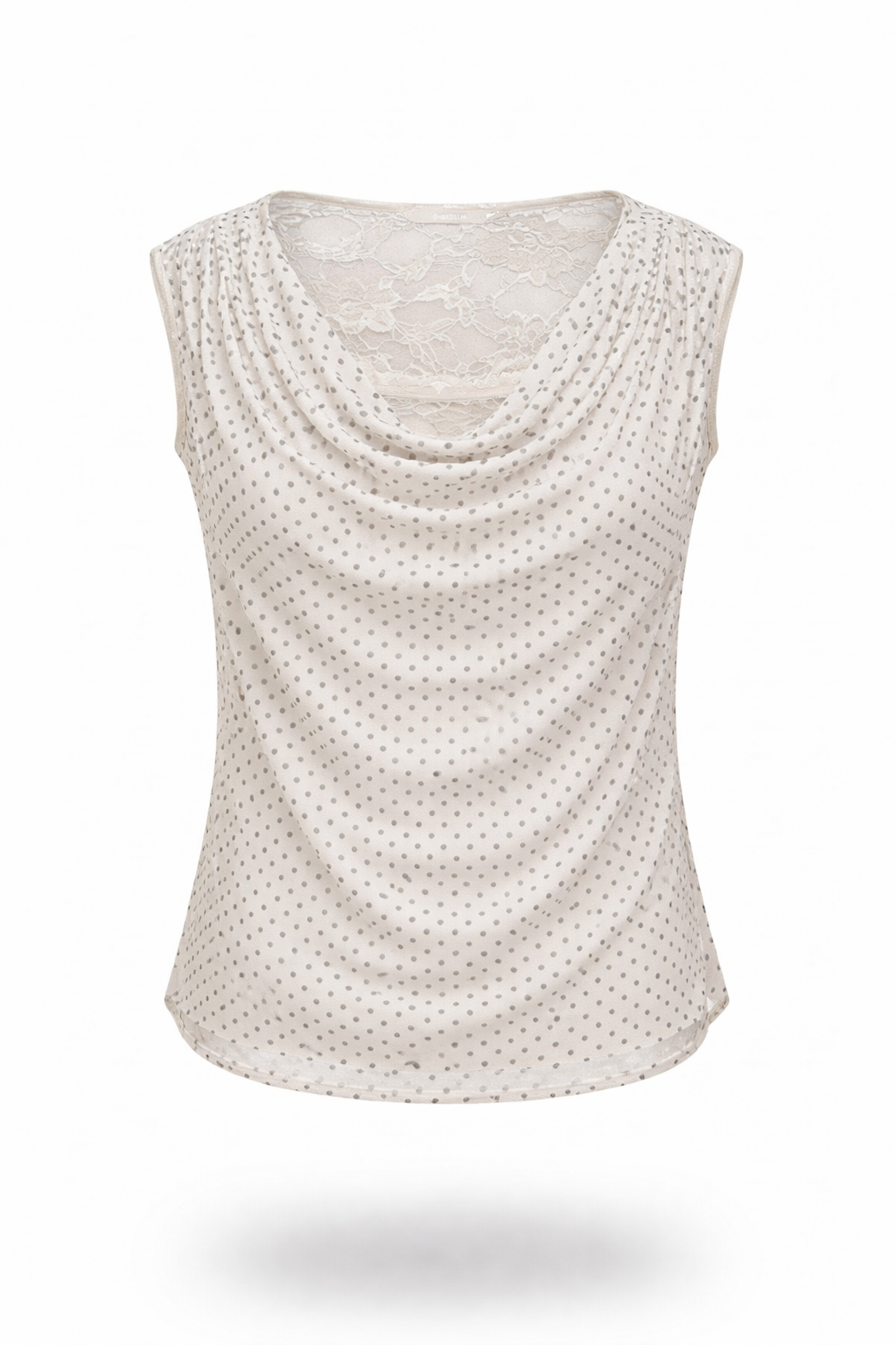 Blusa Blanca Lunares