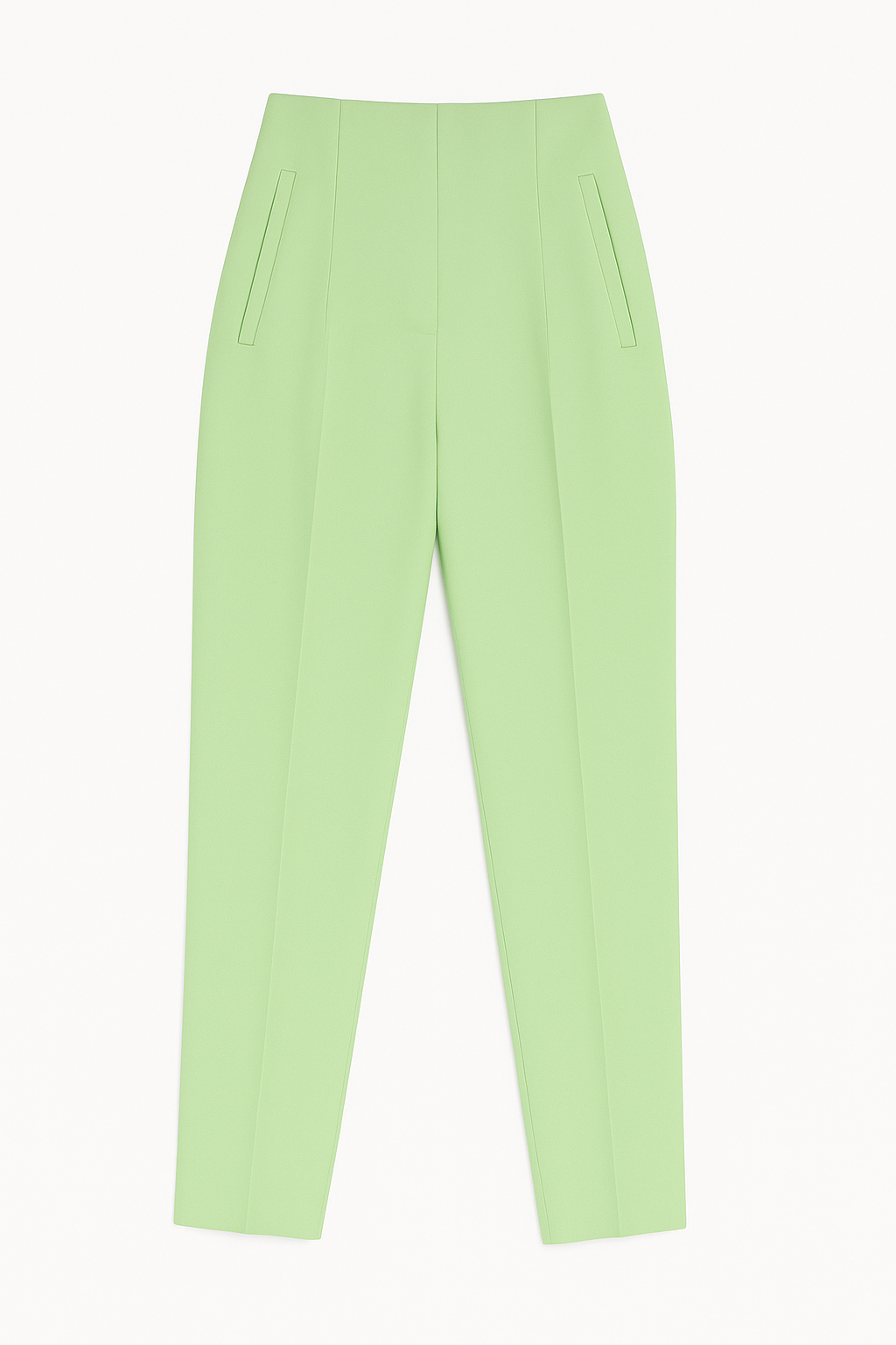 Pantalón Verde Claro con Pinzas