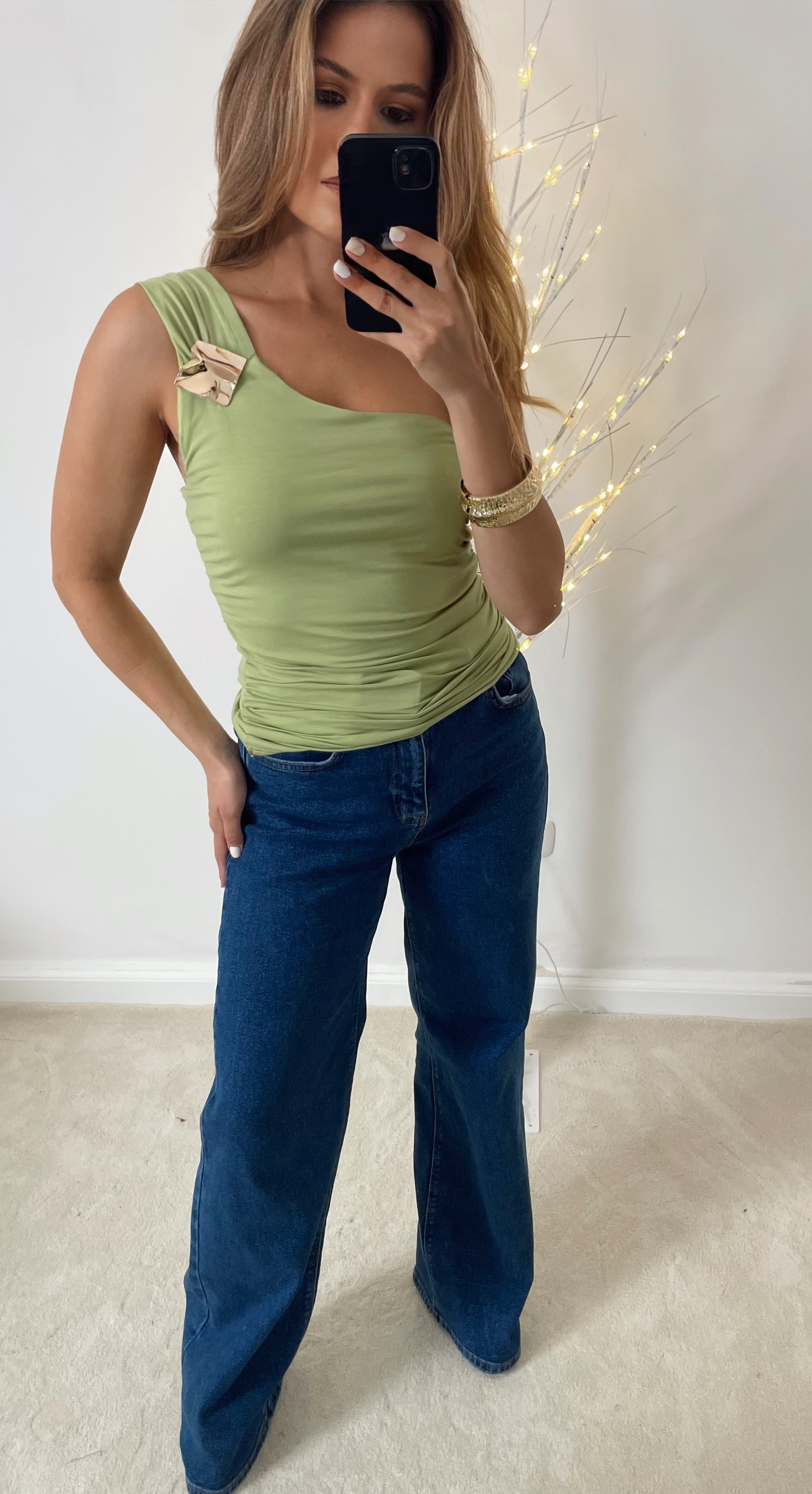 Jeans azul indigo