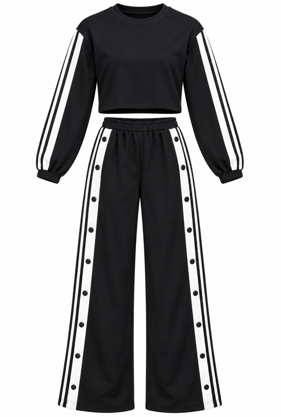 Set casual abrigo y jogger
