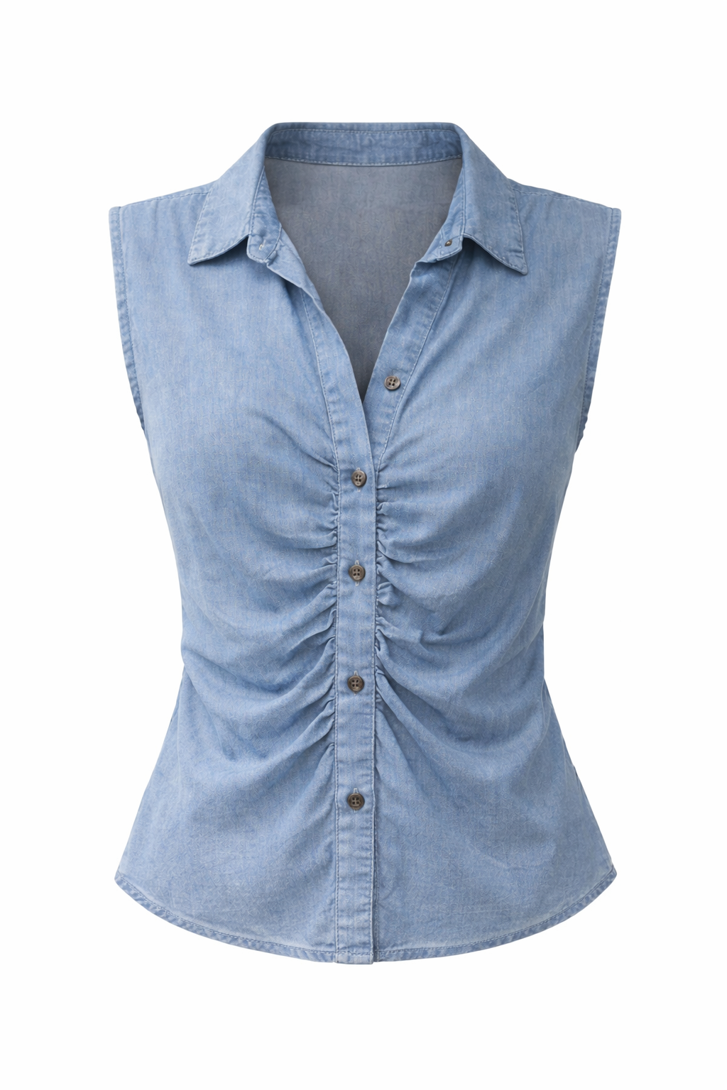 Blusa de Tencel sin mangas