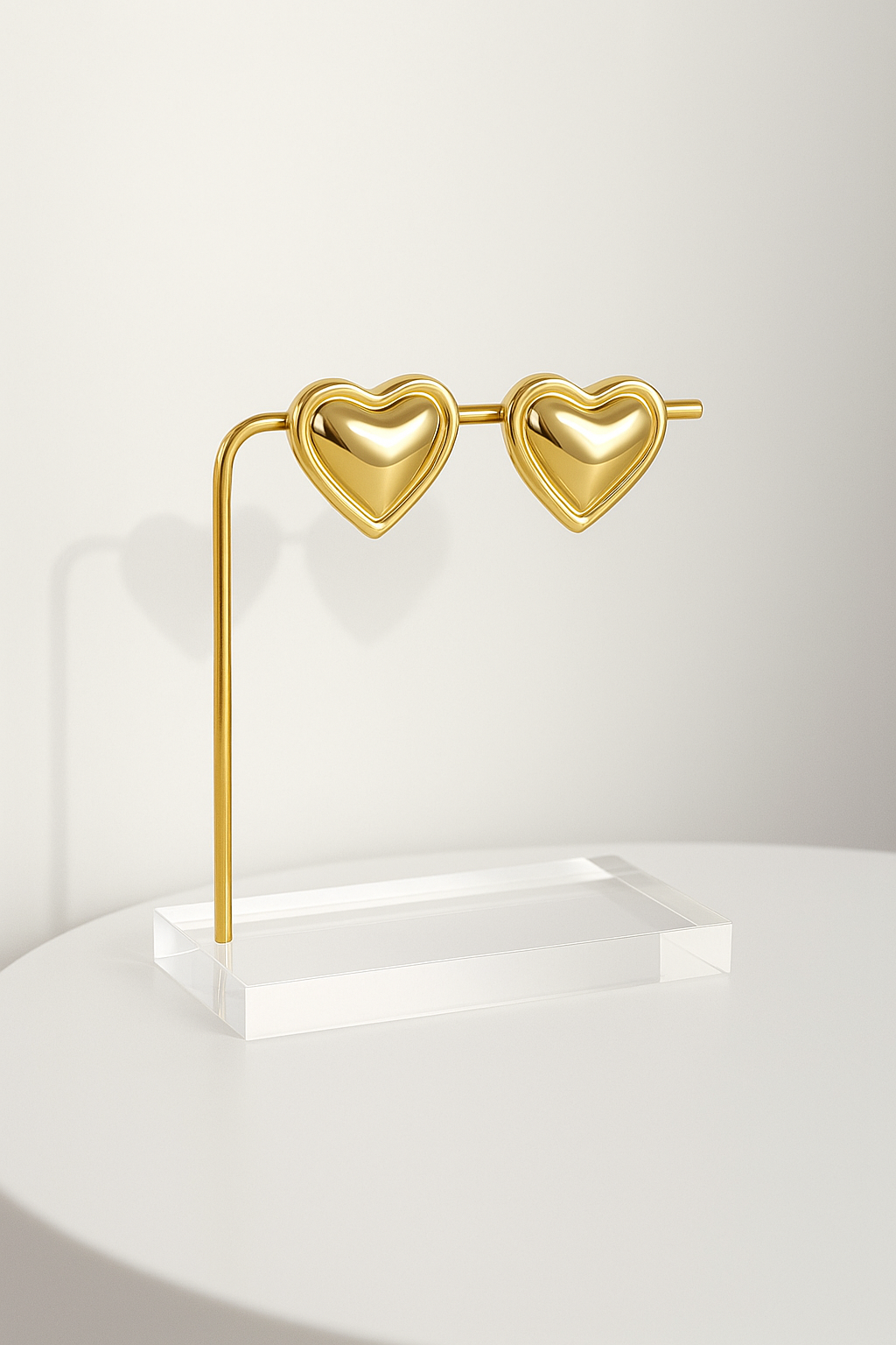 Aretes de corazón
