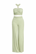 Set Verde Jade top pantalón