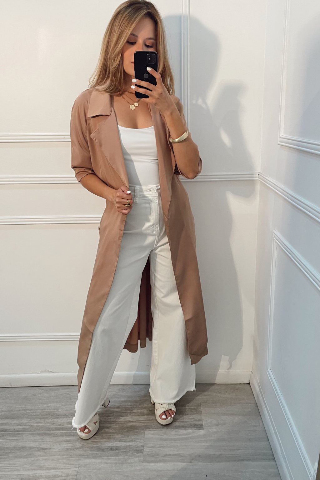 Trench coat multiusos ligero