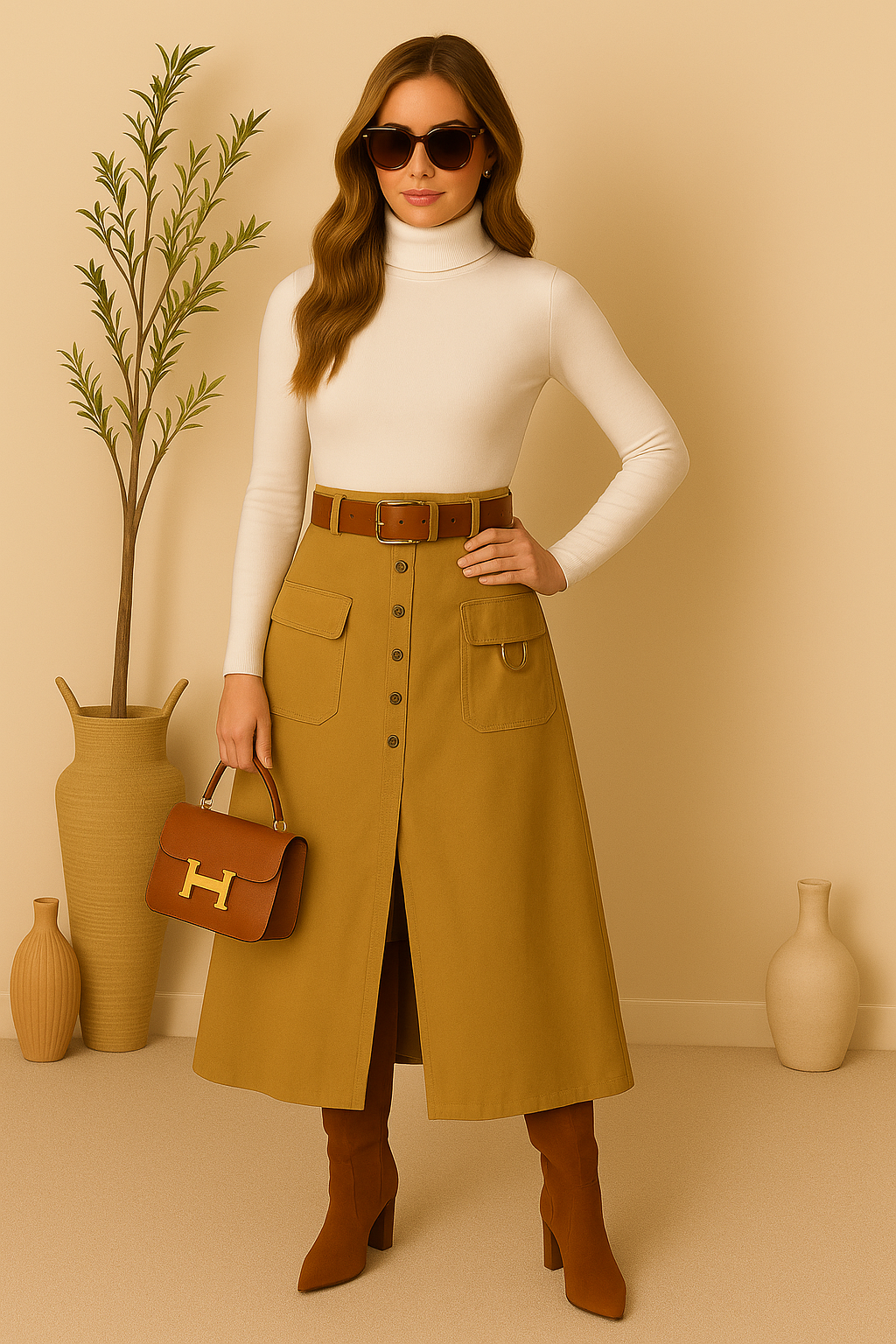 Falda Cargo