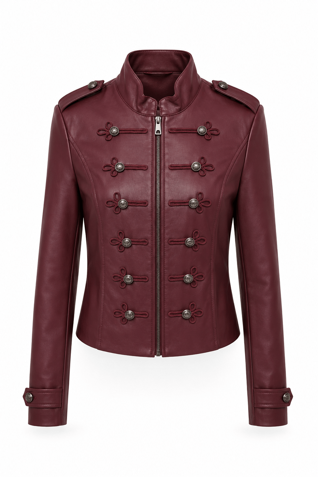 Jacket Cuerina Napoleon · Vino