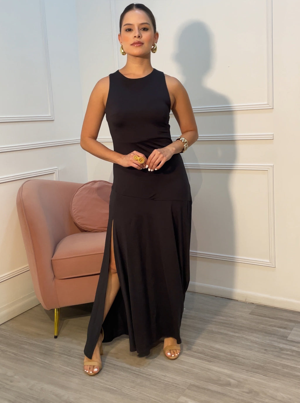 Vestido Negro largo