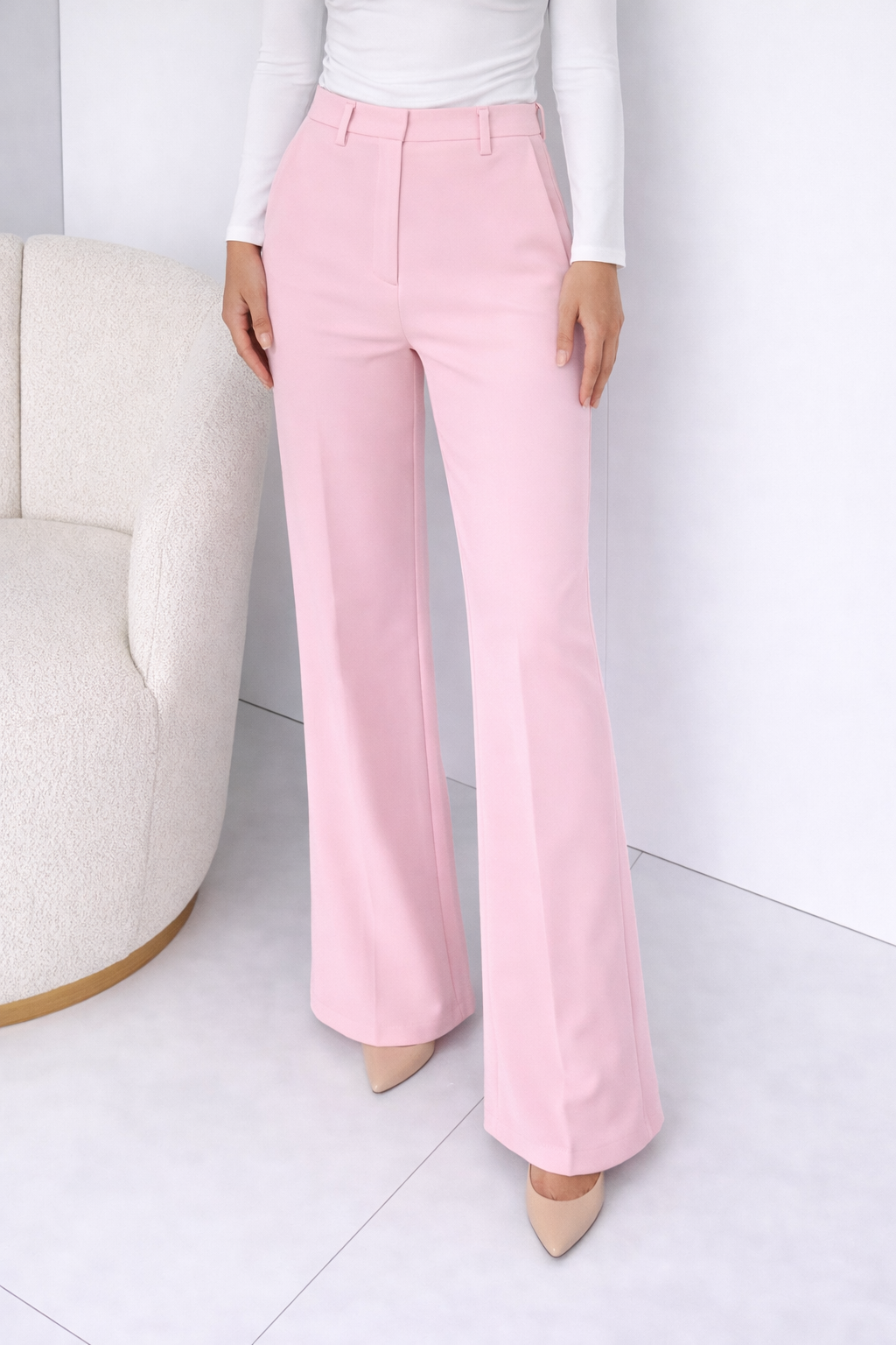 Pantalón Rosado de vestir