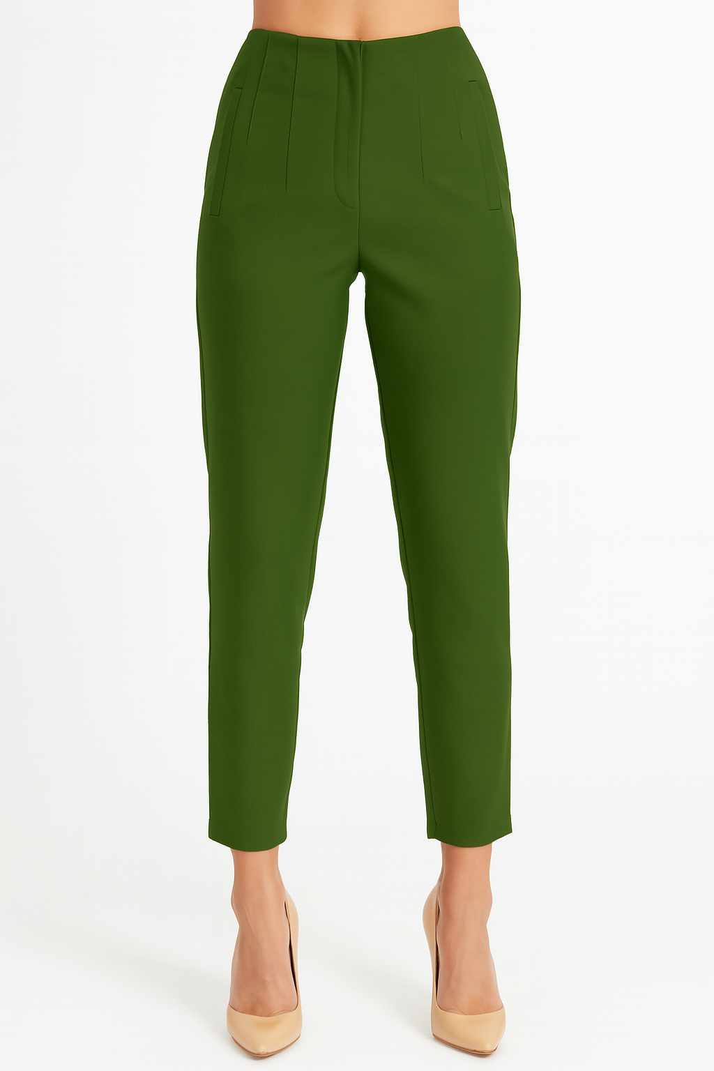 Pantalón verde de vestir