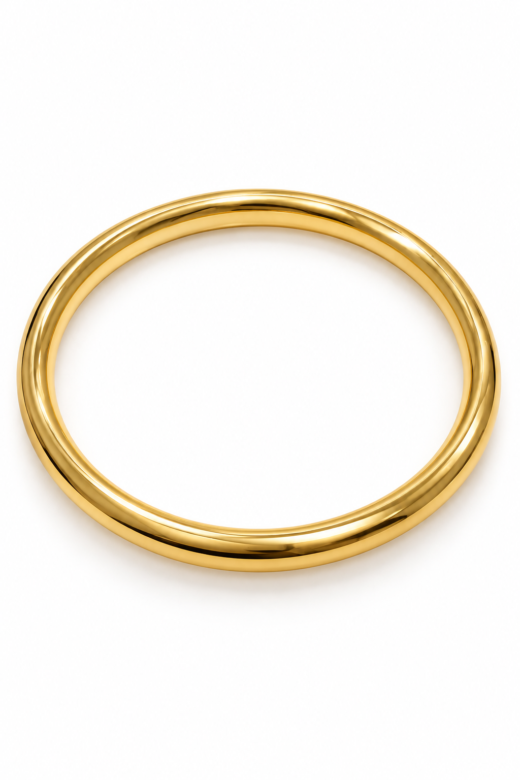 Brazalete dorado acero inoxidable