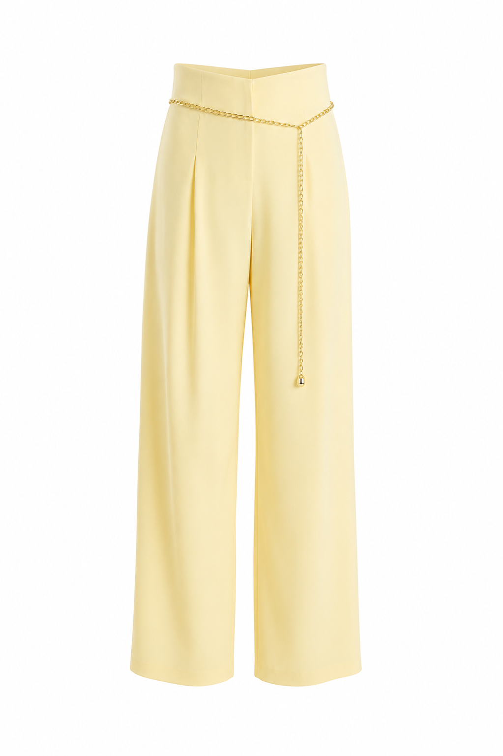 Pantalón palazzo Amarillo