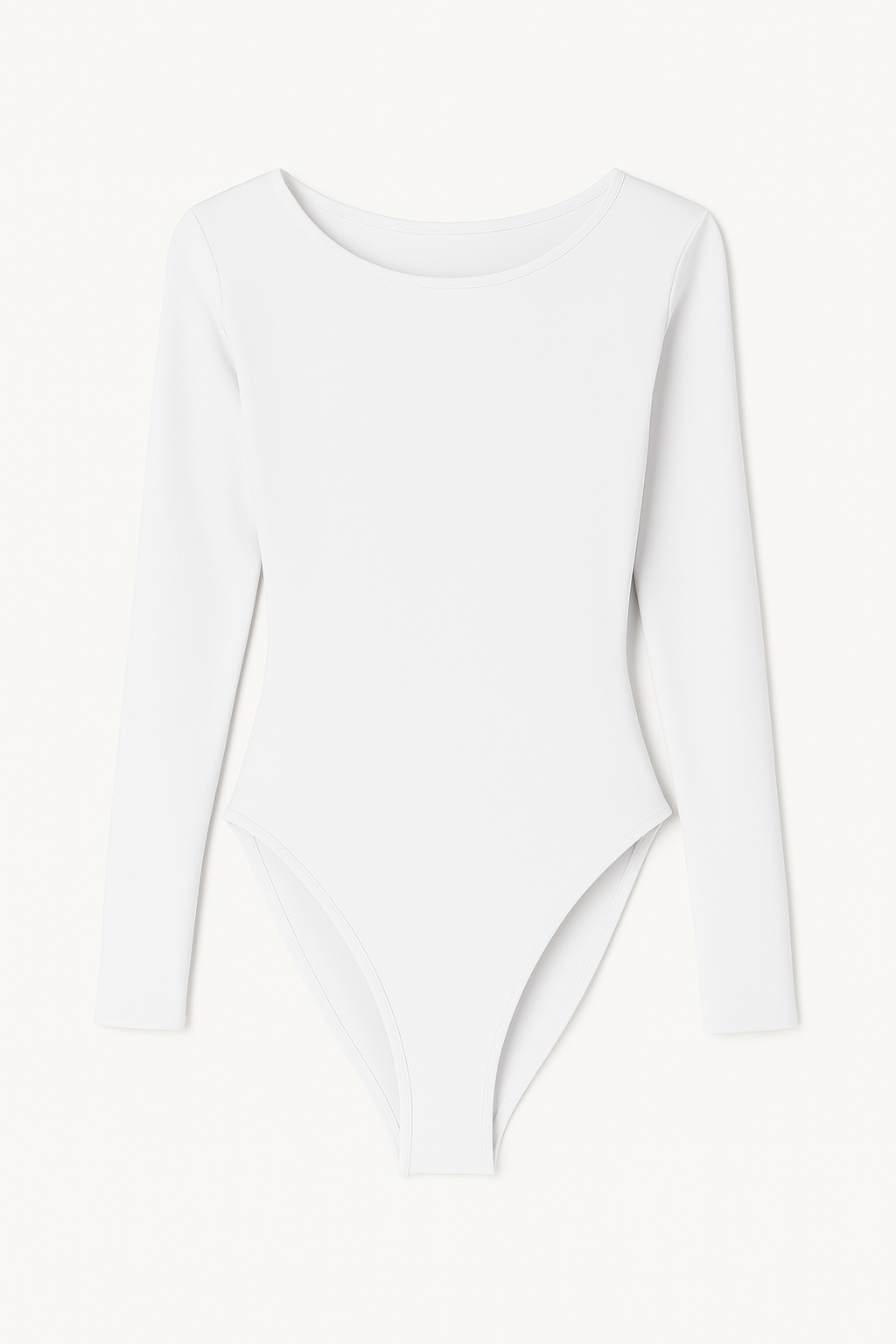 Body Blanco básico manga larga