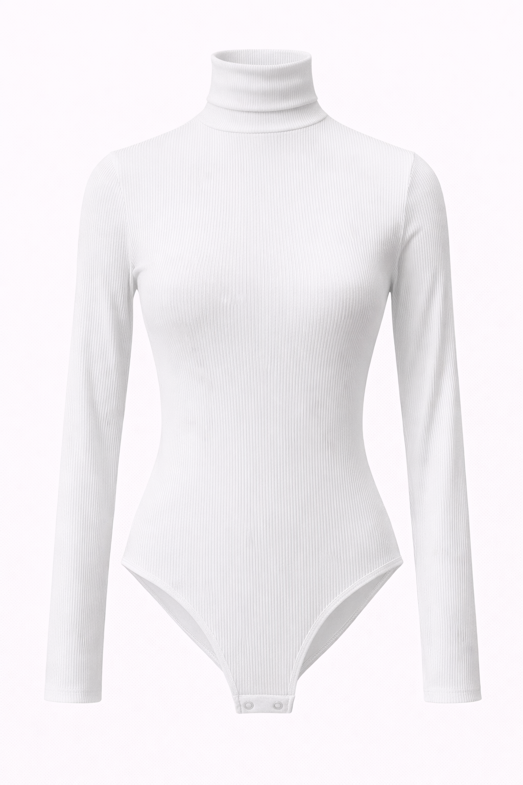 Body blanco cuello tortuga