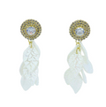 Aretes de hoja