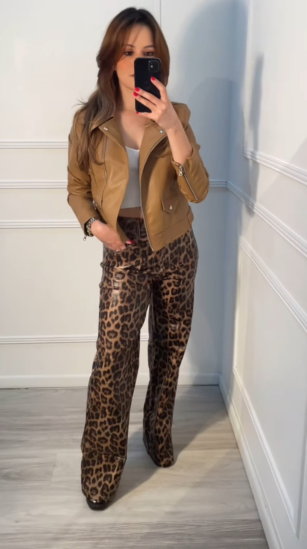 Pantalón animal print