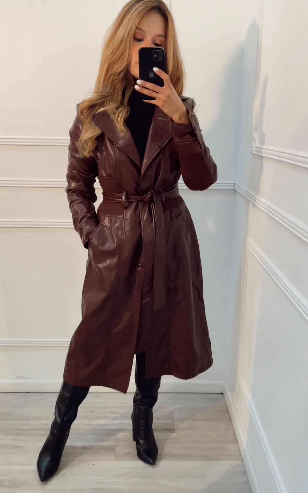 Gabardina Vino