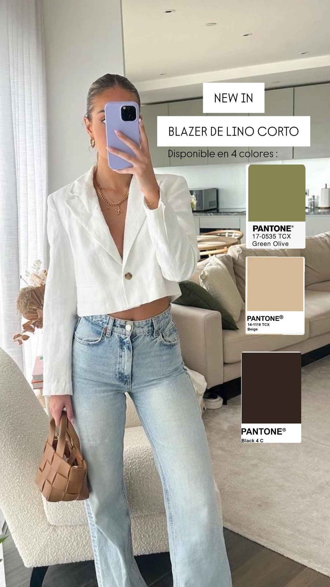 Blazer de lino