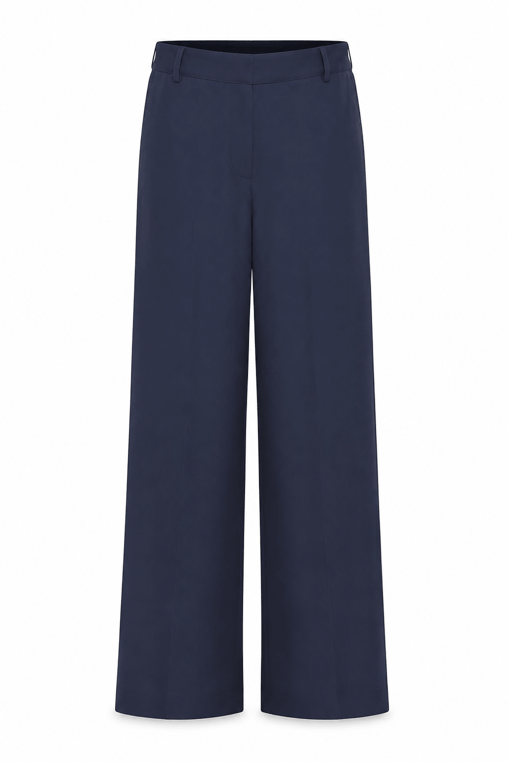 Pantalón recto azul navy