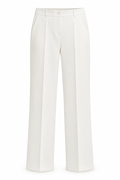 Pantalón de Vestir tela estructurada blanco