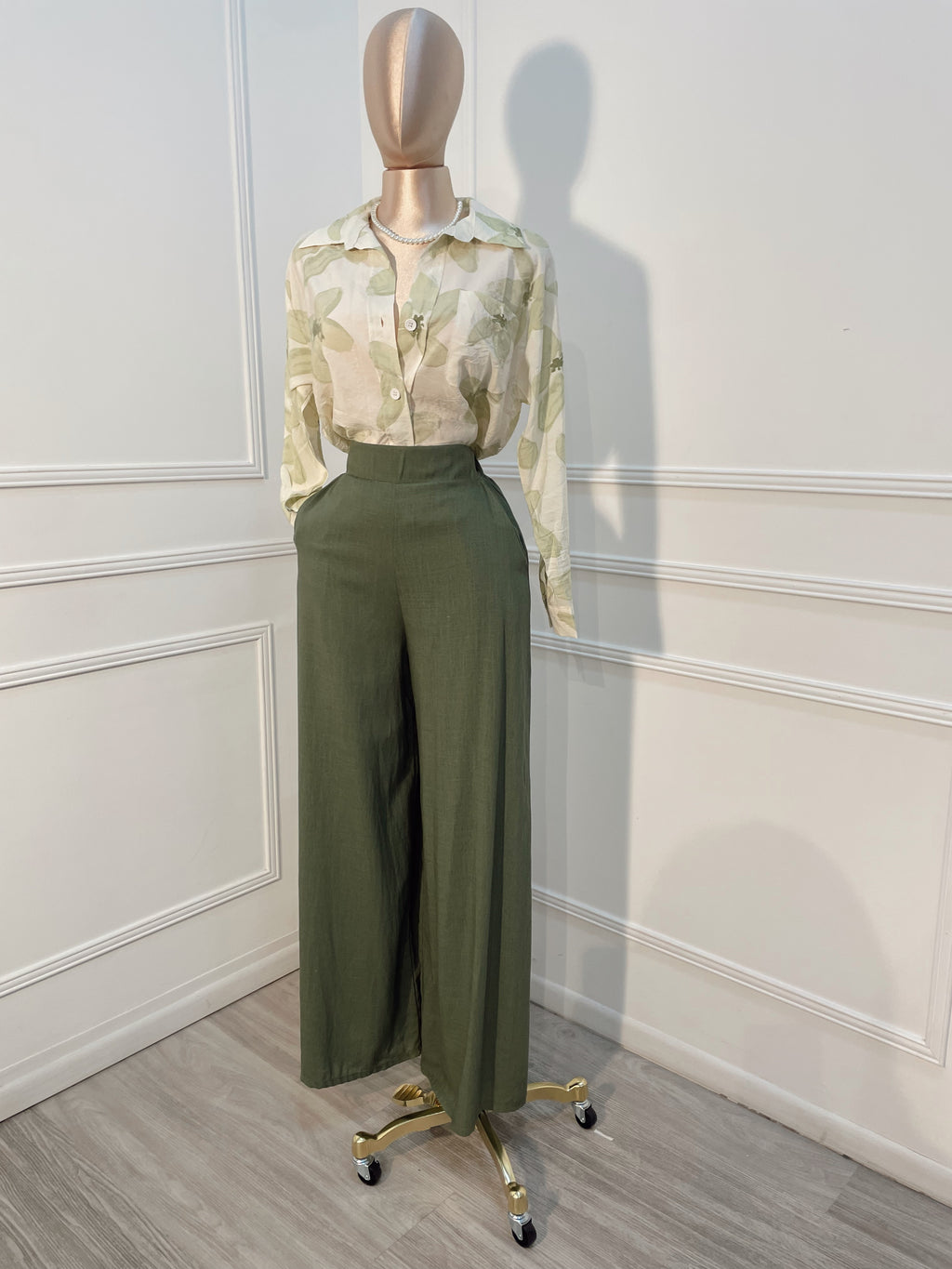 Camisera estampado Verde