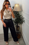 Blusa lunares blanca