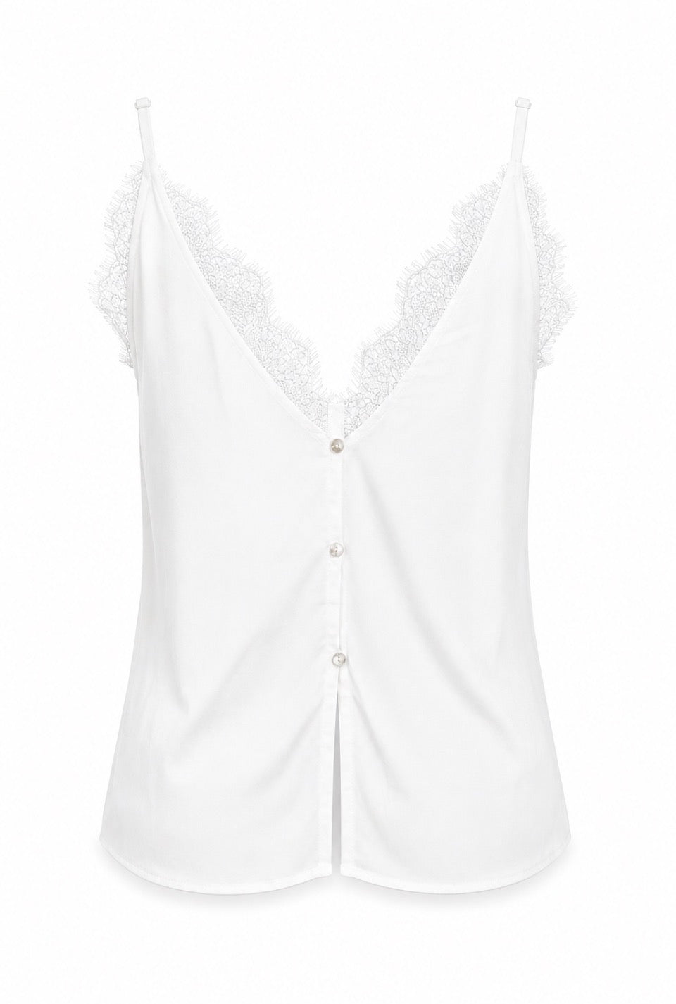 Blusa Tirante Lencera Blanco