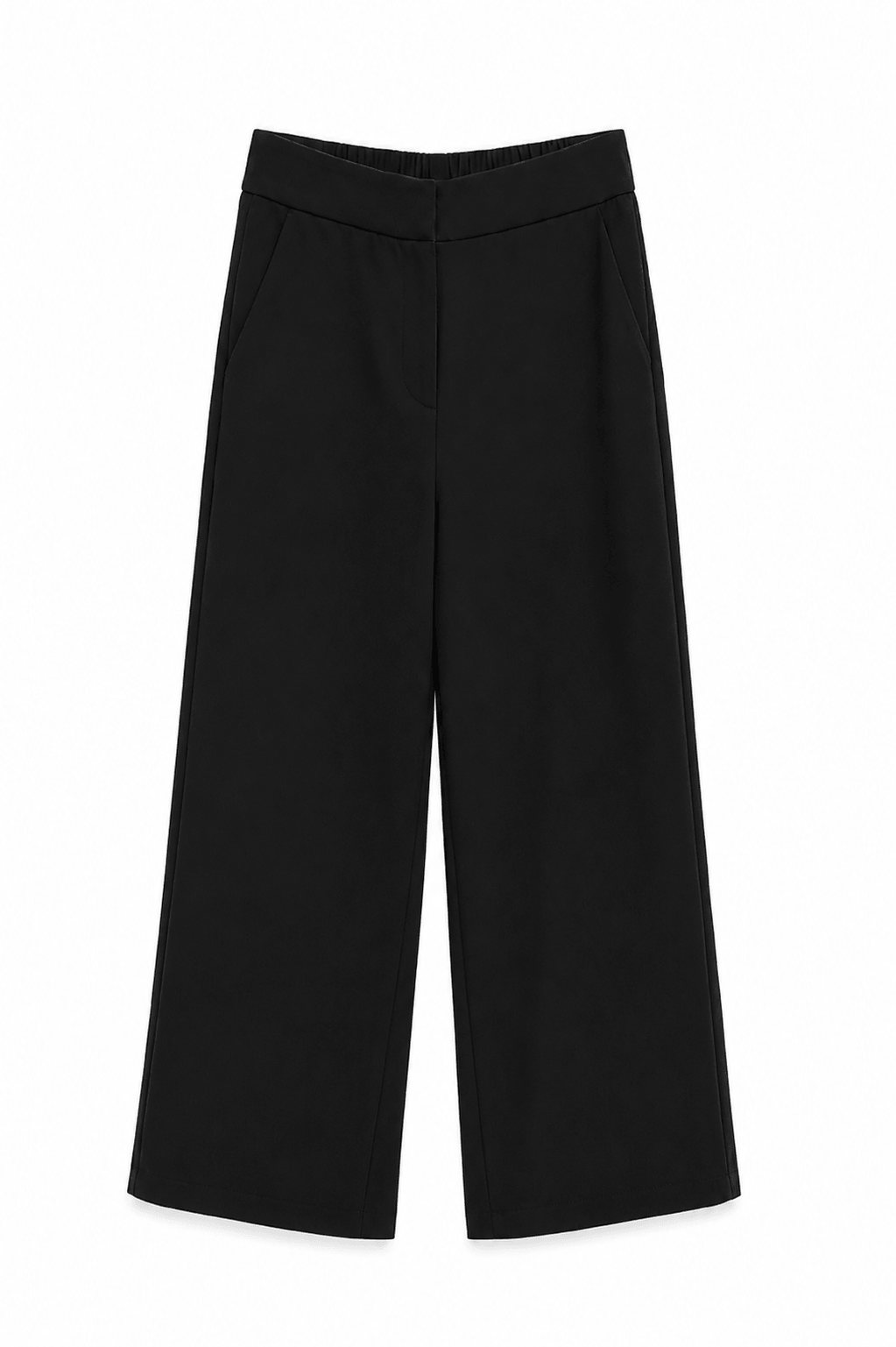 Pantalón recto negro