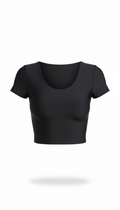 Blusa Negra Corta