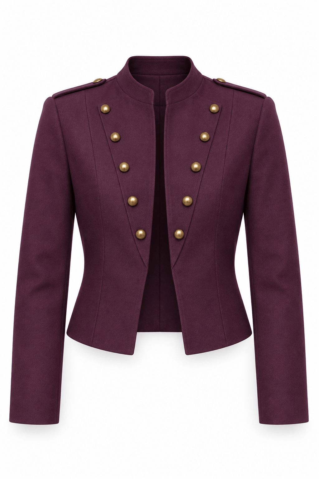 Jacket con tachuelas vino 26/9