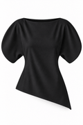 Blusa negra Estructurada