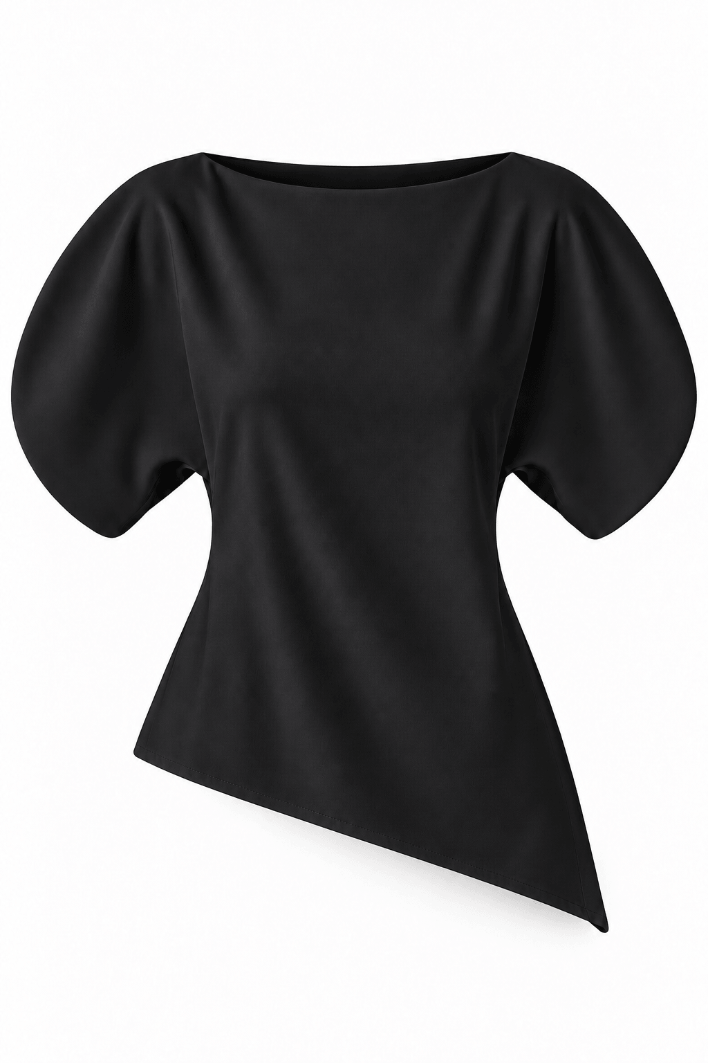 Blusa negra Estructurada