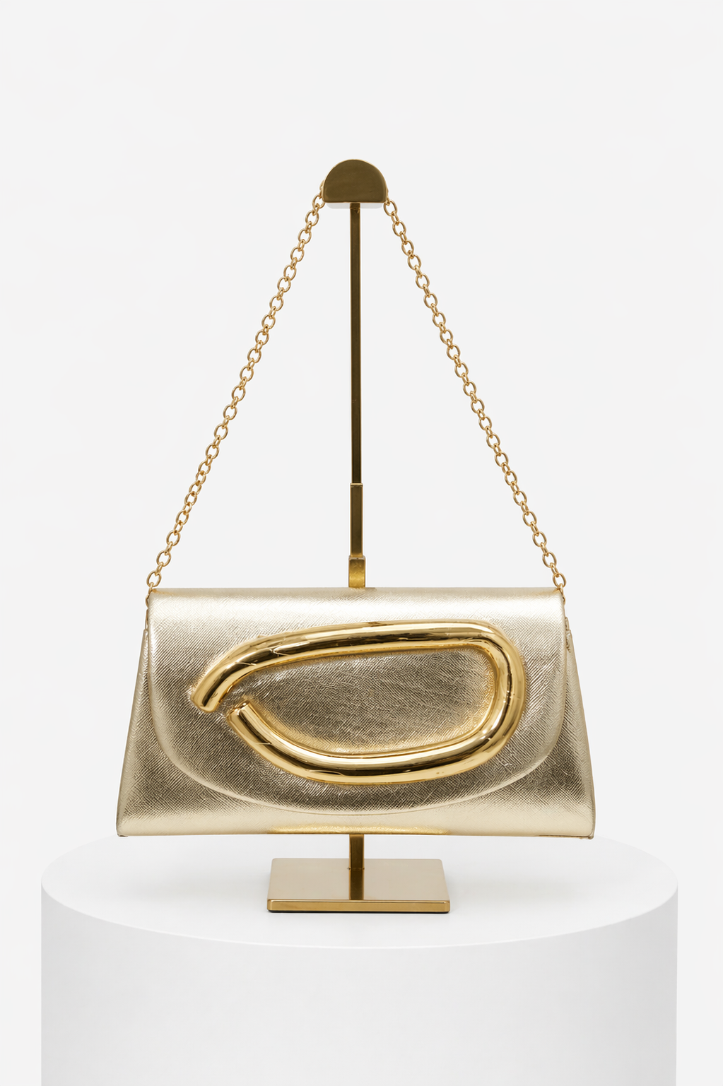 Bolso de Mano dorado