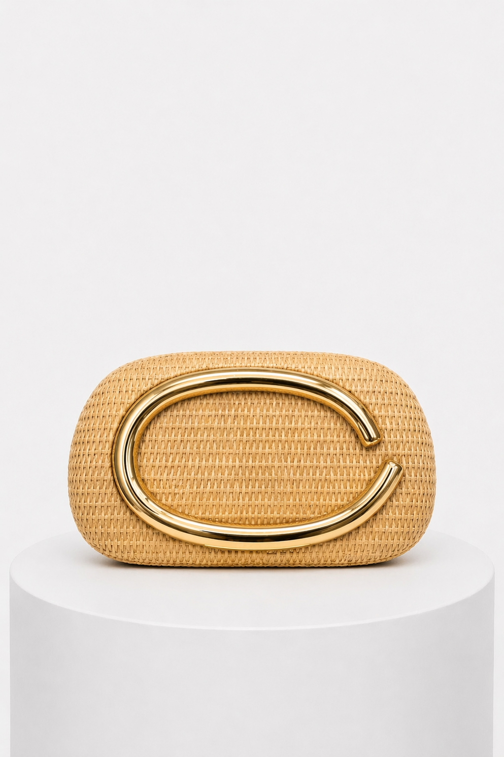 Bolso de Mano paja natural