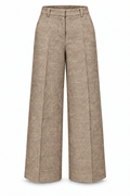 Pantalón Corte ancho café