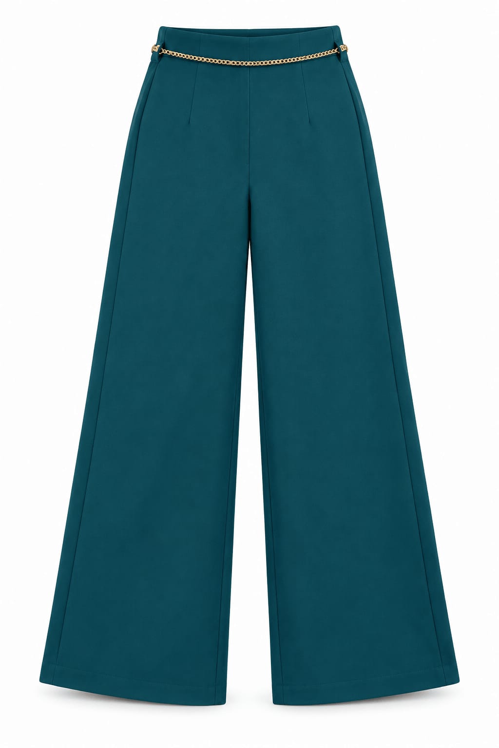 Pantalón verde  con cadena