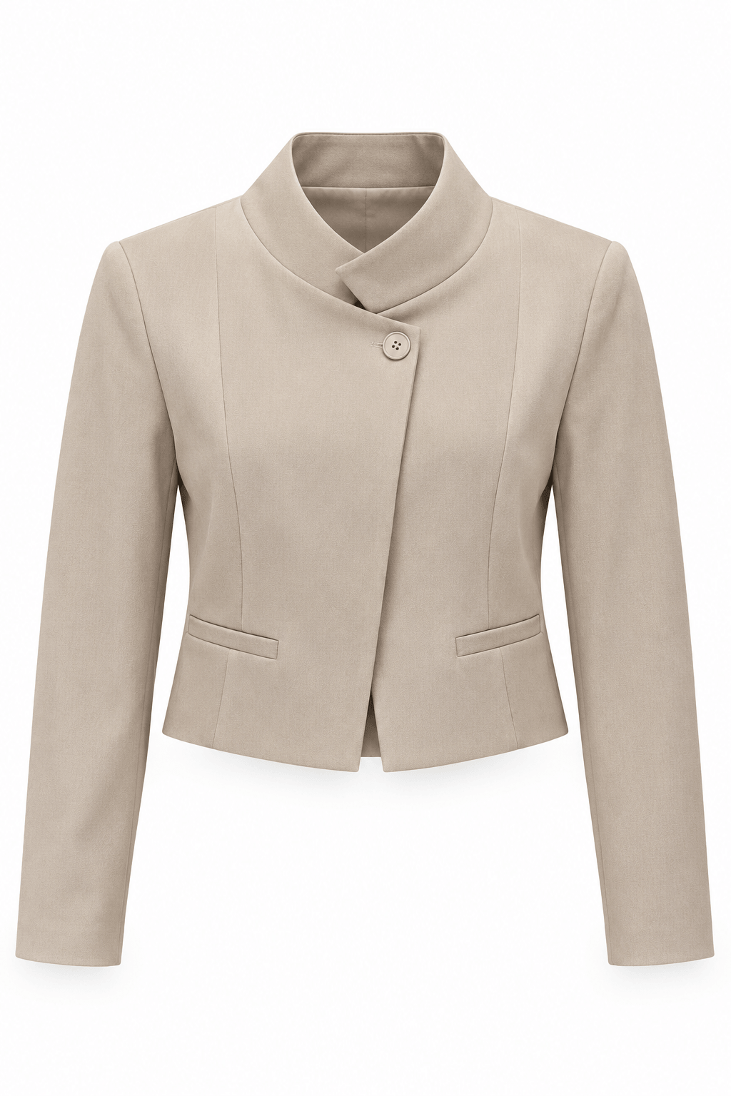 Blazer cuello chino